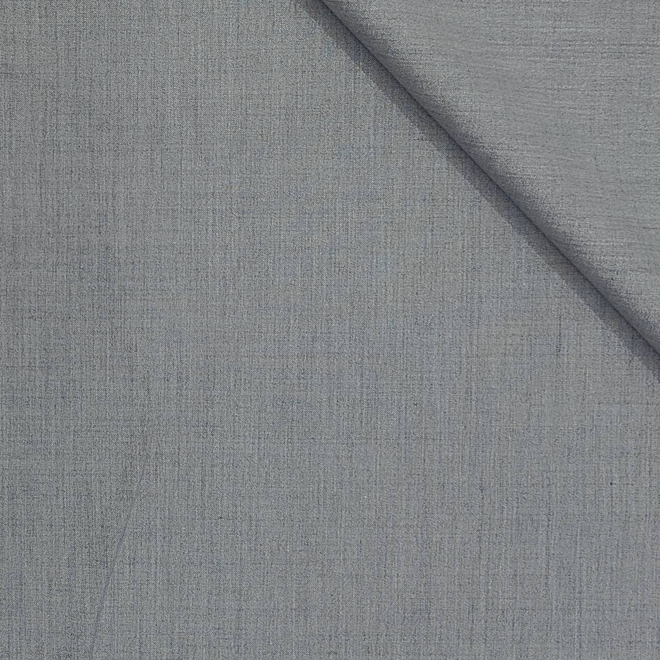 Trouser Fabric Canetti Italy Luxury TR 4Way Lycra Slub Colour Light Grey